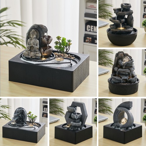Indoor water fountain - water,