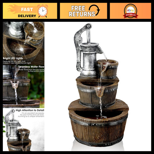 Garden water feature pump - water,