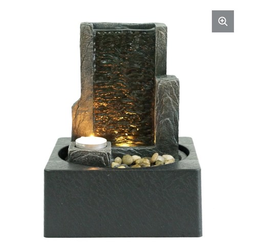 Led water fountain stone - led,