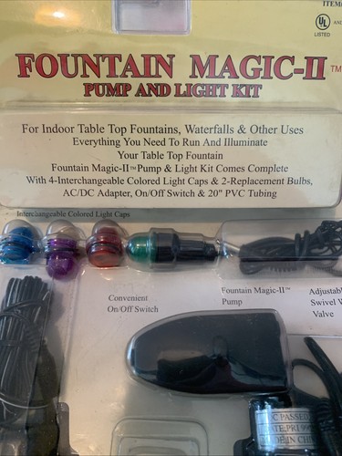 Fountain magic pump and - fountain,