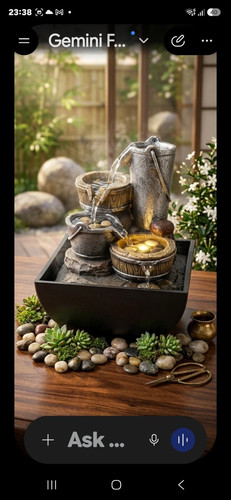 Bucket cascade indoor - bucket,