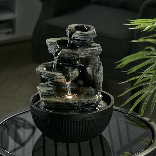 Tabletop water fountain - water,