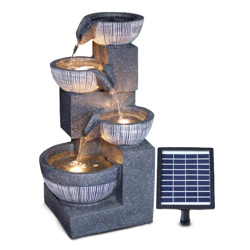 Solar garden water feature - solar,