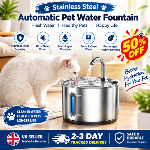 Cat water fountain - fountain, for