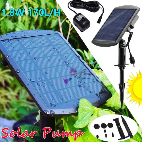 Solar panel water pump - water, feature